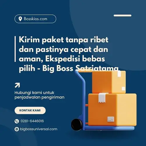 Kirim Paket Tanpa Ribet di Bosskios.com