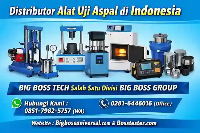 Distributor Alat Uji Aspal di Indonesia