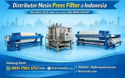 Distributor Mesin Press Filter di Indonesia