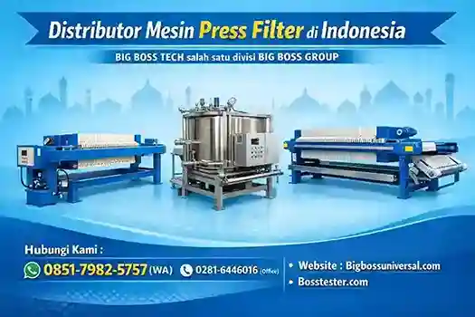 Distributor Mesin Press Filter di Indonesia